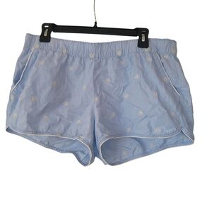 Love By Gap Large Boxers Bee Light Blue Womens